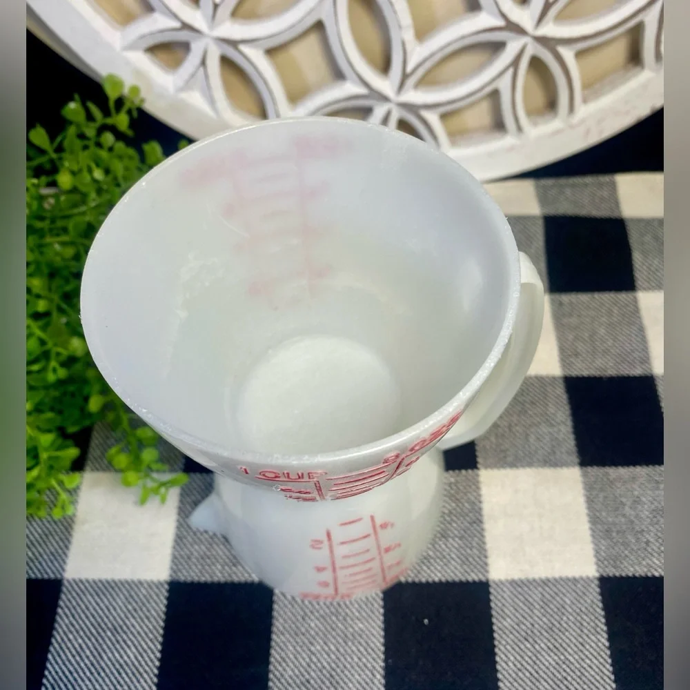Vintage Tupperware Double‎ Wet Dry Measuring Cup